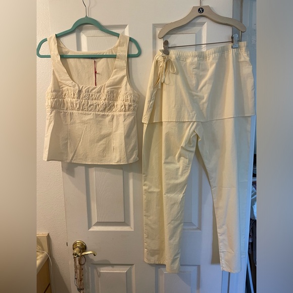 Ciao Lucia Dante Skirt Pant // Cream // XL - Picture 4 of 7